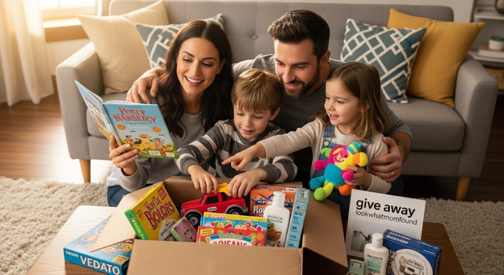 give away lookwhatmomfound